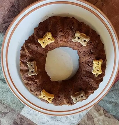 Doggie Birthday Cake