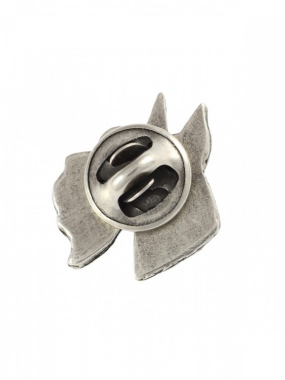 Schnauzer - pin (silver plate) - 2225