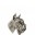 _Schnauzer - pin (silver plate) - 2225